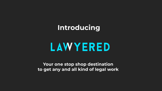 Lawyered One Stop Destination - 2D Explainer Video